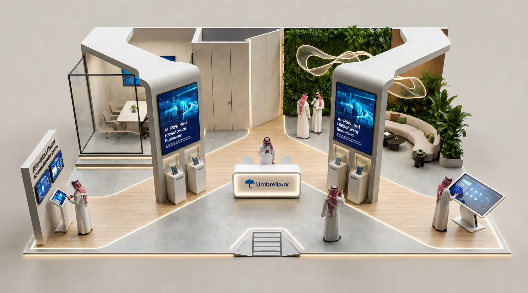 Exhibition booth design project