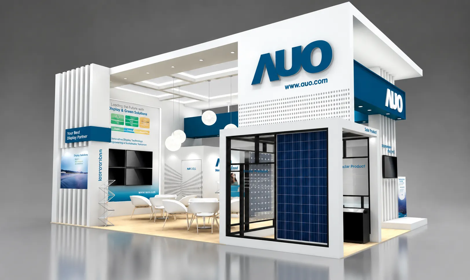 Custom exhibition space execution