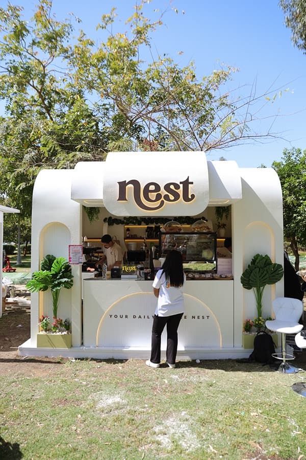 Exhibition booth concept before execution