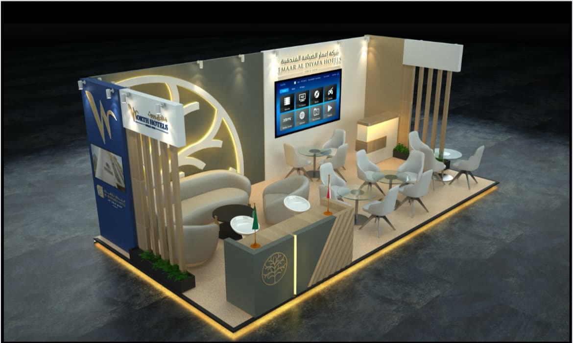 Exhibition booth design project